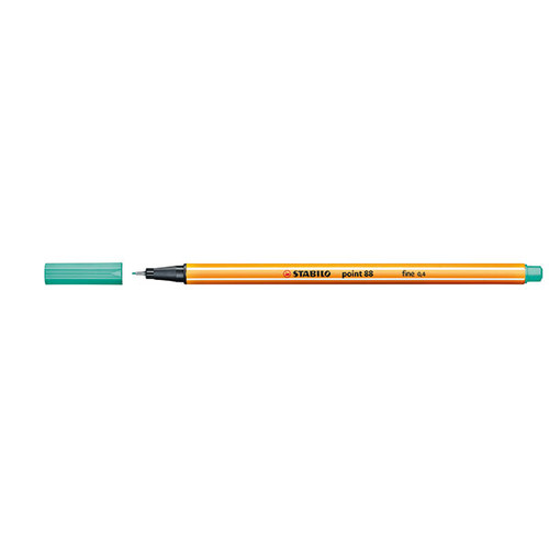 STABILO POINT 88 FINELINER PASTEL ICE GREEN (BX10)