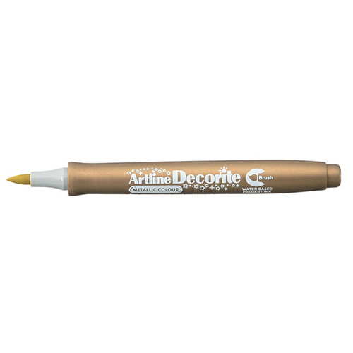 ARTLINE DECORITE METALLIC BRUSH GOLD (BX12)
