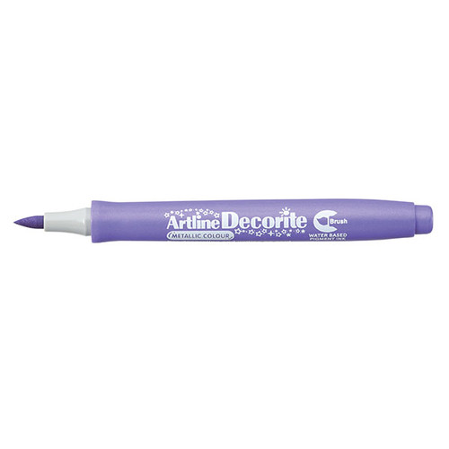ARTLINE DECORITE METALLIC BRUSH METALLIC PURPLE (BX12)
