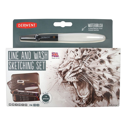 DERWENT LINE & WASH SKETCHING SET
