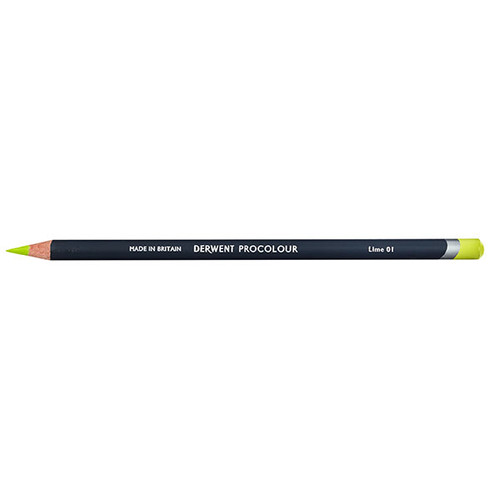DERWENT PROCOLOUR PENCIL LIME 01 (Box of 6)