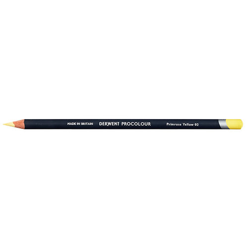DERWENT PROCOLOUR PENCIL PRIMROSE YELLOW 02 (Box of 6)