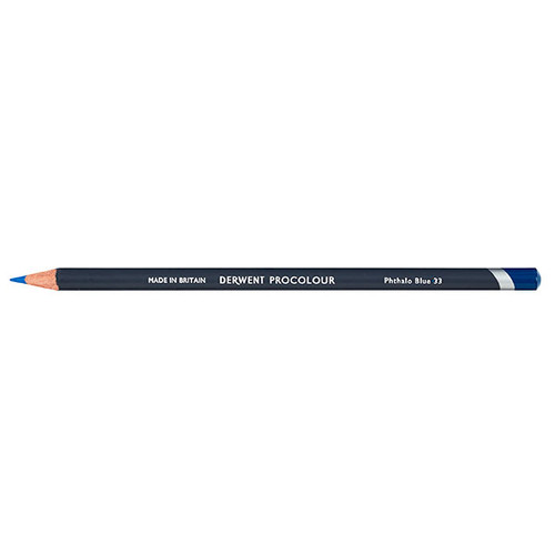DERWENT PROCOLOUR PENCIL PHTHALO BLUE 33 (Box of 6)