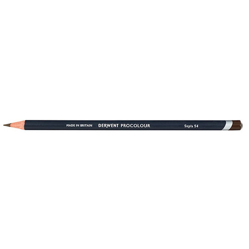 DERWENT PROCOLOUR PENCIL SEPIA 54 (Box of 6)