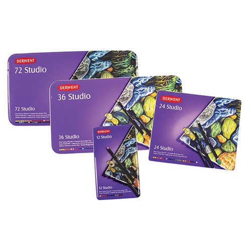 DERWENT STUDIO PENCIL PRIMROSE YELLOW 4 (Box of 6)