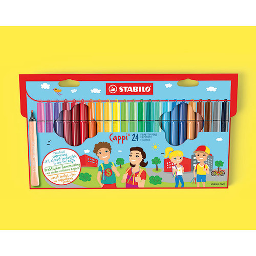 Stabilo Cappi 168 24 4 Wlt 24pcs Rapid Office Supplies