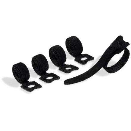 Durable Cavoline Self Grip Cable Ties 200 X 20mm Black, Pack of 5