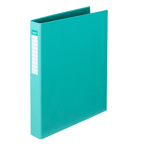 COLOURHIDE RING BINDER PE A4 25MM AQUA