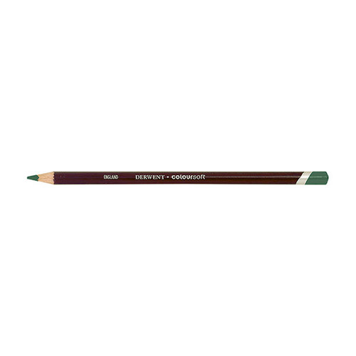 DERWENT COLOURSOFT PENCIL MID GREEN C400 (Box of 6)