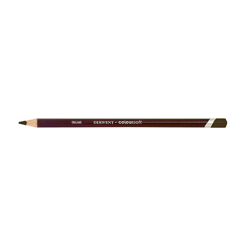 DERWENT COLOURSOFT PENCIL BROWN EARTH C630 (Box of 6)