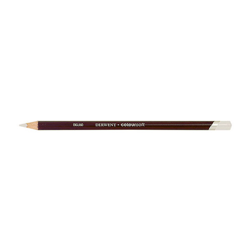 DERWENT COLOURSOFT PENCIL WHITE C720 (Box of 6)