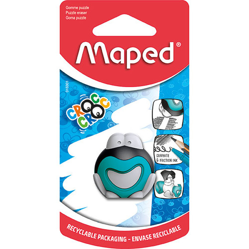 MAPED CROC CROC ERASER PUZZLE PK1 *** While Stocks Last ***