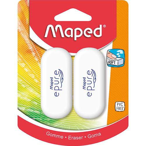 MAPED EPURE ERASER PACK OF 2