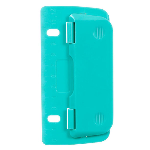 COLOURHIDE BINDERMATE HOLE PUNCH 2 HOLE AQUA