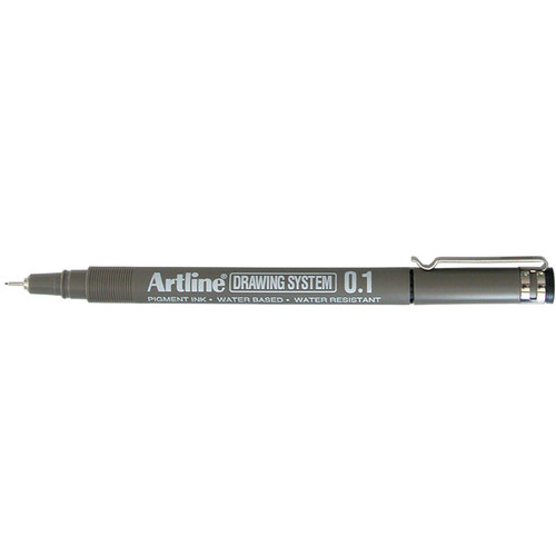 ARTLINE 231 DRAWING SYSTEM PEN 0.1MM BLACK BX12