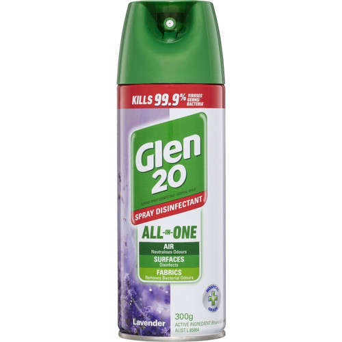 Dettol Glen 20 Disinfectant Spray Lavender, 300gm