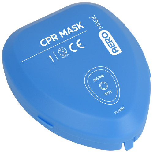 AEROMASK CPR Mask in hard cover, Each