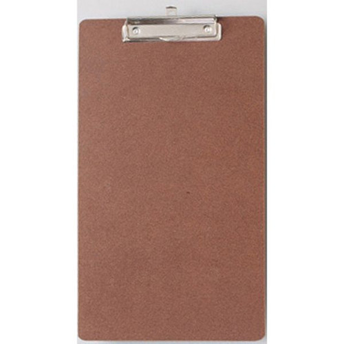 GNS Masonite Clipboard with Flat Clip Foolscap