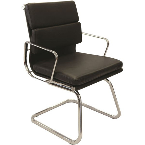 MANTA MID-BACK MANAGER CHAIR W 550 x D 600 x H 920mm Black