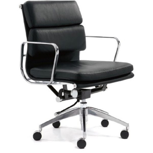 MANTA MID-BACK MANAGER CHAIR W 580 x D 650 x H 860-930mm Black