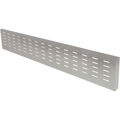 Span Desk Steel Modesty Panel Requires Rapid Span Legs to Make 1200W Desk Silver Grey