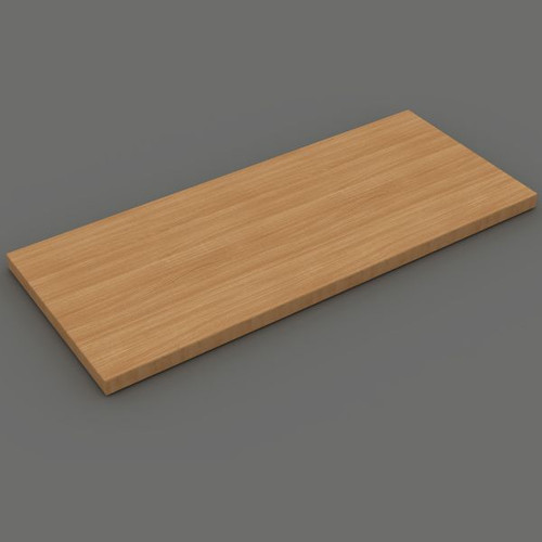 OM Classic Melamine Desk Top Only 1800Wx900mmD Beech