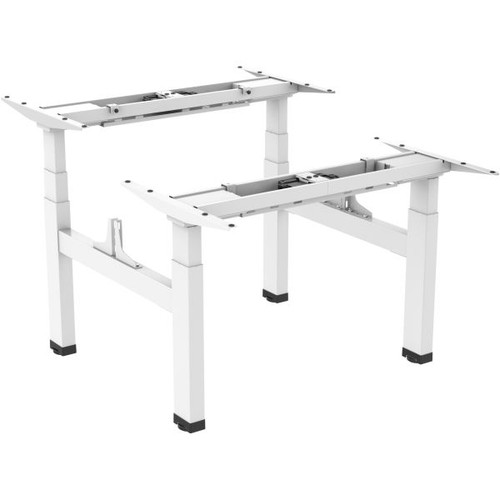 Ergovida Sit-Stand Desk Back to Back Electric Frame Only 1280x700x570mm White