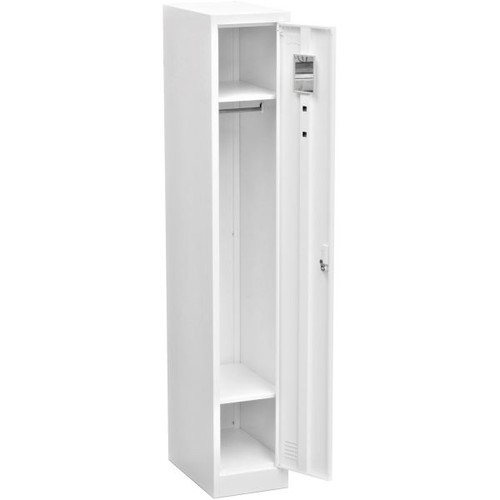 METAL SINGLE-DOOR LOCKER W 316.50 x D 500 x H 1850mm-White