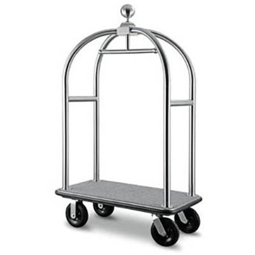 Visionchart Trolley Brushed Stainless Steel 200mm