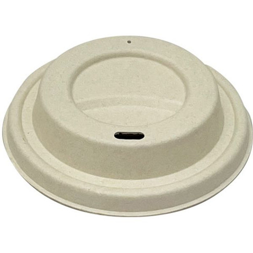 Earth Biodegradable Lid 12/16oz White Carton of 1000