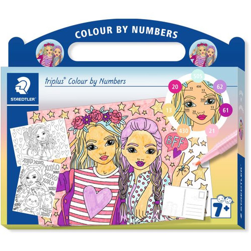 Staedtler 34 Triplus Colour By Numbers - Fashion