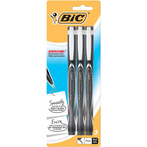 BIC INTENSITY MARKER Assorted Colours Pack of 3