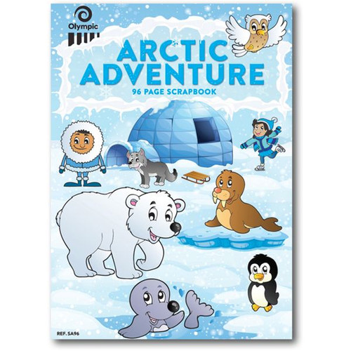 OLYMPIC SCRAPBOOK ARCTIC Adventure 335X240Mm 96 Page
