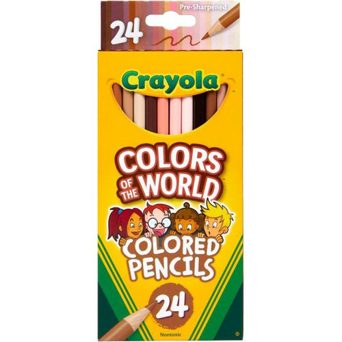 Crayola Colours of the World Washable Markers Assorted Pack of 24