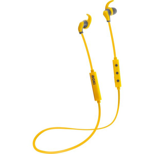 MOKI HYBRID BLUETOOTH EARPHONES Yellow