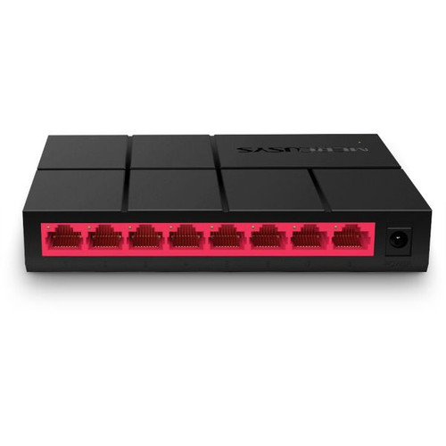 Mercfusys 8 Port Gigabit Ethernet MS108G Desktop Gigabit Switch