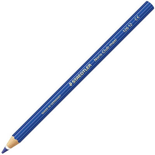 STAEDTLER 126 12 NORIS PENCILS MAXI BLUE Pack of 12