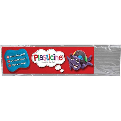 PLASTICINE EDUCATION PACK 500GM GREY