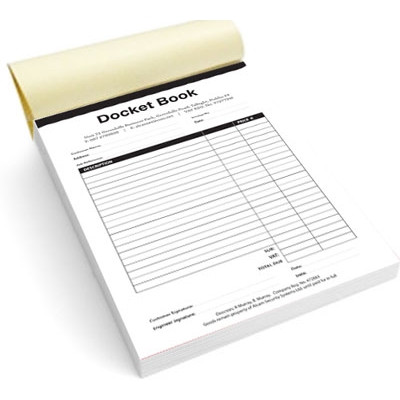 HOME DELIVERY DOCKET BOOK CARBONLESS 0016CL CTN100