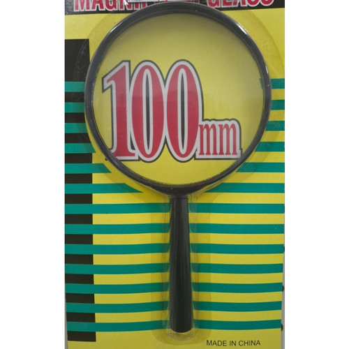 MAGNIFYING GLASS 4 INCH 100MM