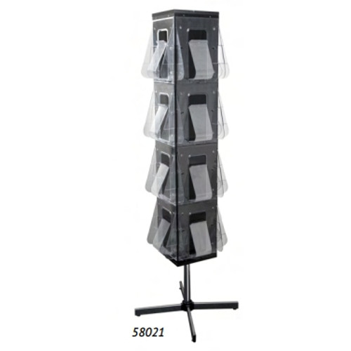 Deflecto 58021 Deluxe Rotating Floor Stand - A4 x 16