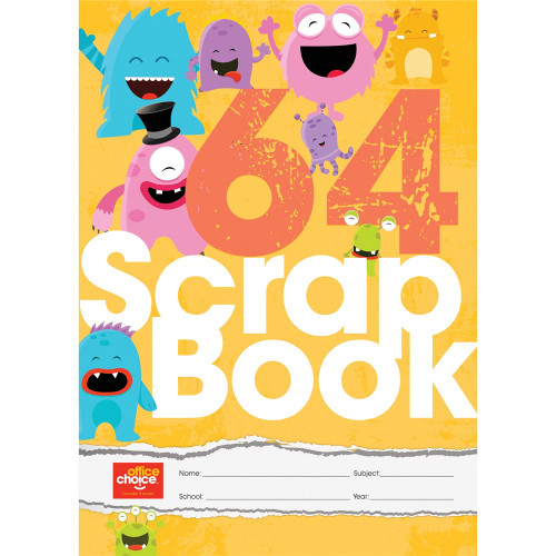 Office Choice Scrap Book White - 64 pages White - 64 pages ** While Stocks Last **