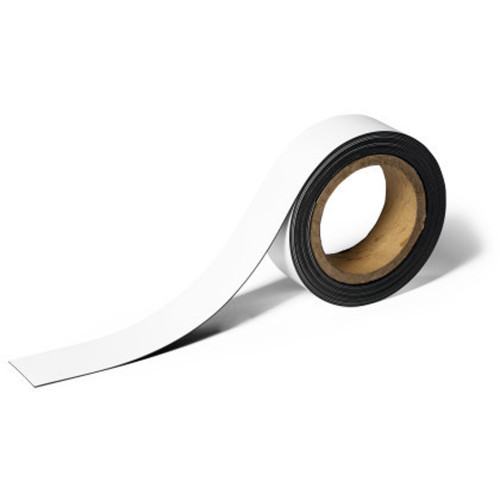 DURABLE MAGNETIC LABELLING TAPE 40mm x 5m White 170902