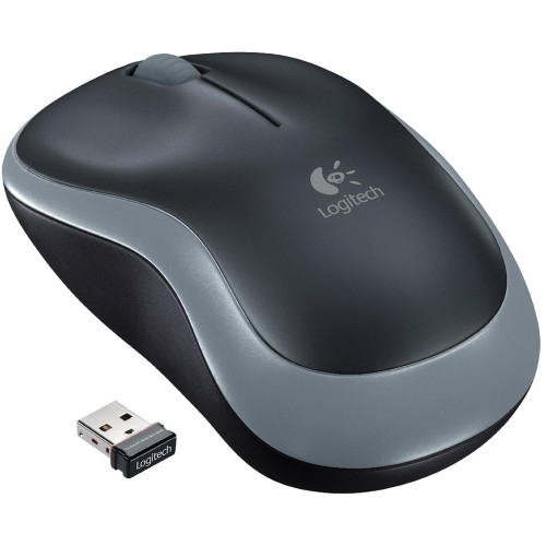 LOGITECH M185 WIRELESS MOUSE M185 Swift Grey