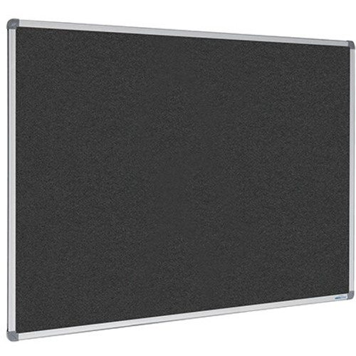 Krommenie Pinboard with Aluminium Frame 900 x 600 mm (Dark Grey - BB2204)
