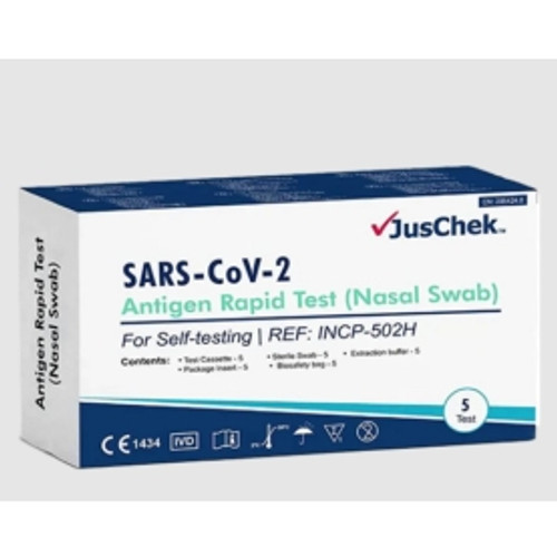 Nasal Rapid Antigen COVID-19 Self Test 5 Pack