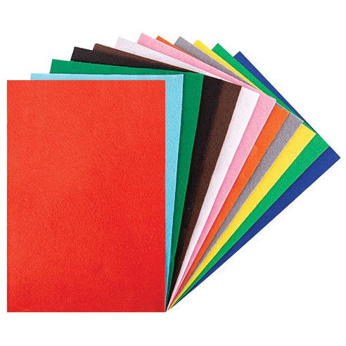 Felt Acrylic Value Pack A4 48's Assorted