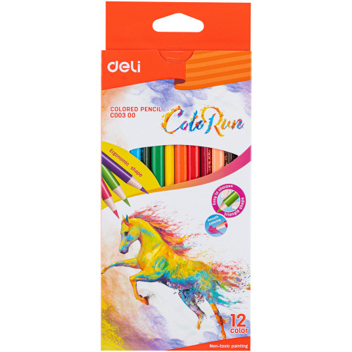 Tri-Grip Coloured Pencils Pack of 12