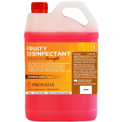 Provada Fruity Floor Cleaner Disinfectant 5L