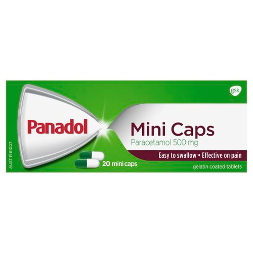 PANADOL MINI CAPS 20S